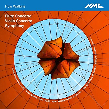 Huw Watkins - : Flute Concerto/Violin Concerto/Symphony - CD image 1