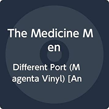 MEDICINE MEN - A DIFFERENT PORT (LTD MAGENTA - Vinyl Record image 1