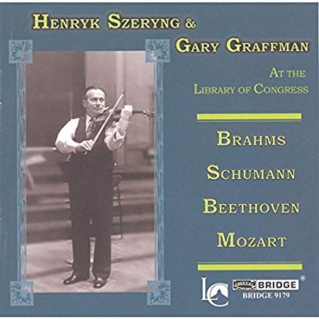 Henryk Szeryng & Gary Graffman At The Library Of Congress