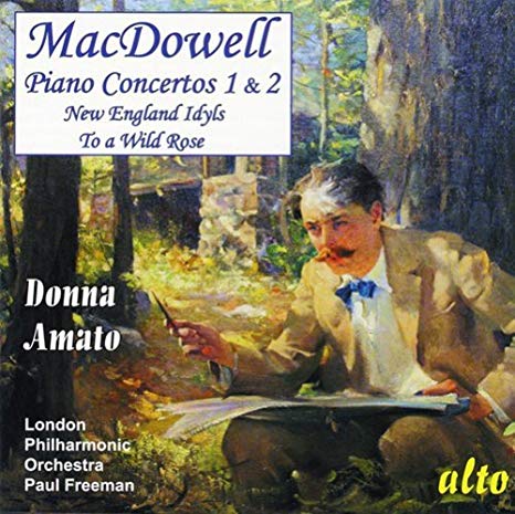 MacDowell: Piano Concertos 1 & 2/New England Idyls/To a Wild Rose