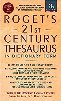 Roget's 21St Thesaurus 3Rd Edition