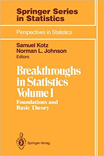 Breakthroughs in Statistics : Foundations and Basic Theory