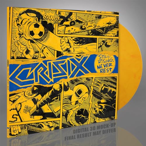 STILL RISING… NEVER REST (YELLOW FLAME VINYL)