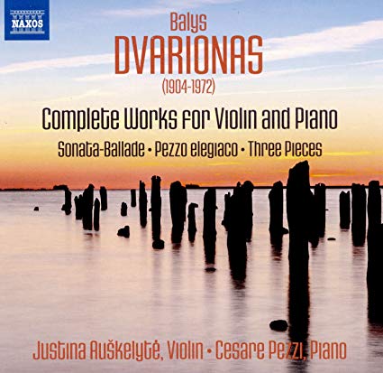 Balys Dvarionas - Complete Works For Violin And Piano - CD image 1