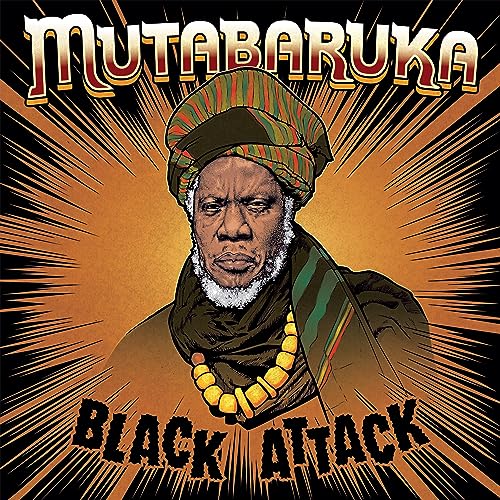 Mutabaruka - Black Attack CD  RELEASE DATE 01/09/23 (THIS CAN CHANGE!)