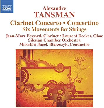 FESSARD:DECKER:SIL C - TANSMAN:CLARINET CONCERTO - CD image 1