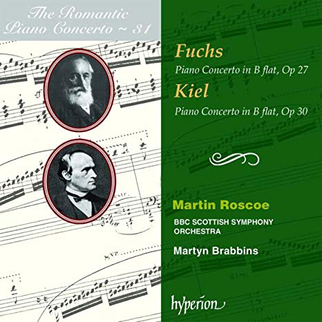 Robert Fuchs - Piano Concertos (Brabbins Bbc Scottish So Roscoe) - CD image 1