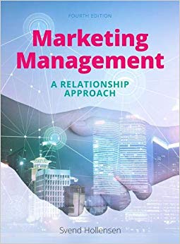 Marketing Management : A relationship approach