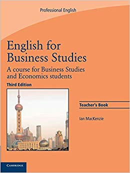 English for Business Studies Teacher's Book : A Course for Business Studies and Economics Students