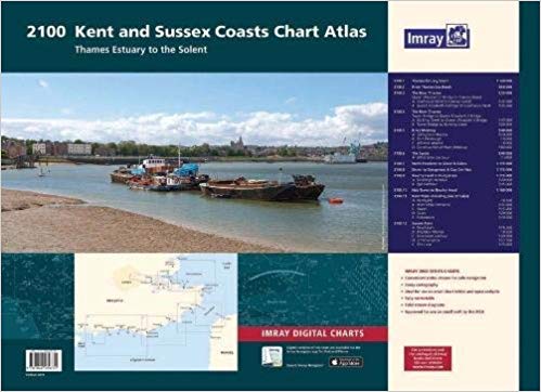 2100 Chart Atlas : Kent and Sussex Coasts