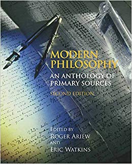 Modern Philosophy : An Anthology of Primary Sources