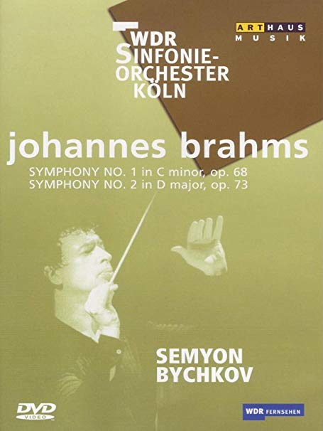 WDR SYMPHONY ORCHEST - BRAHMS - SYMPHONIES NOS. 1 & 2 - DVD