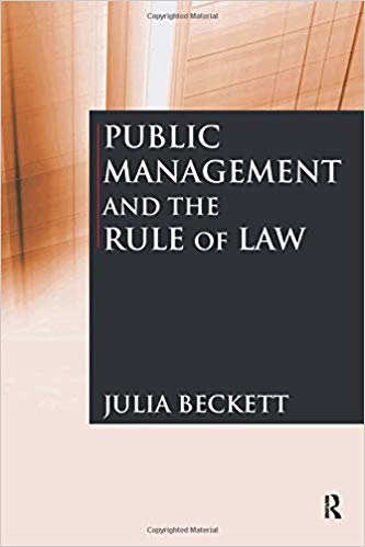 Public Management and the Rule of Law