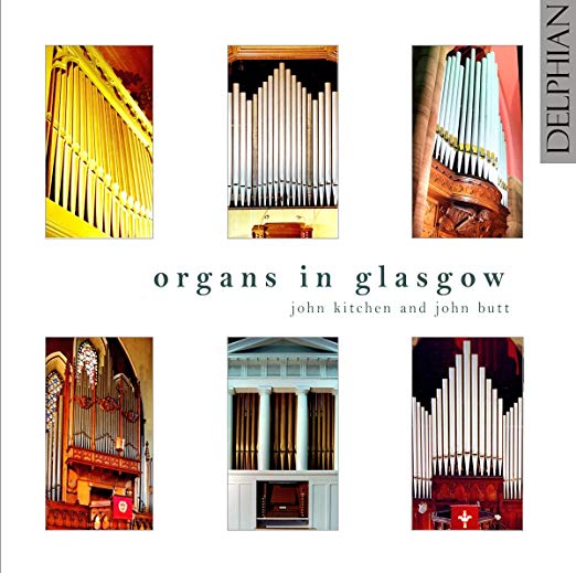 Various Composers - Organs in Glasgow (Butt Kitchen) - CD image 1