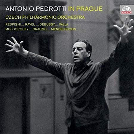 Ottorino Respighi - Antonio Pedrotti in Prague - CD image 1