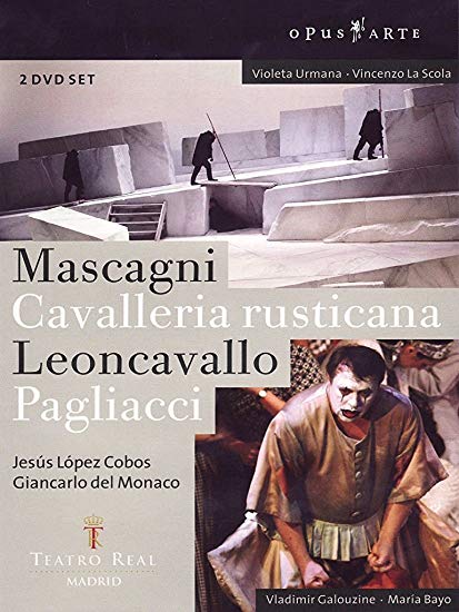 Cavalleria Rusticana/Pagliacci: Teatro Real, Madrid (Lopez Cobos) - DVD image 1