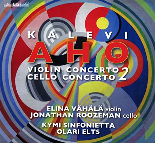 ELINA VAHALA; JONATH - KALEVI AHO VIOLIN CONCERTO NO - CD image 1