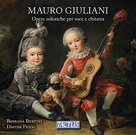 Mauro Giuliani - : Opere Solistiche Per Voce E Chitarra - CD image 1