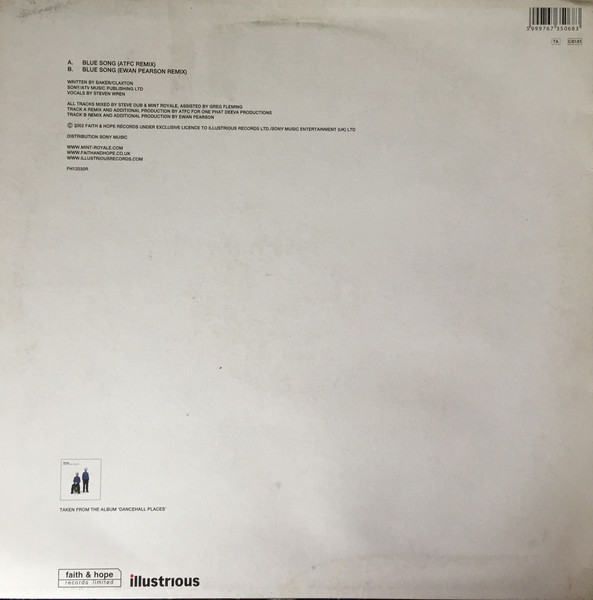 Mint Royale - Blue Song - Used Vinyl Record 12" image 4