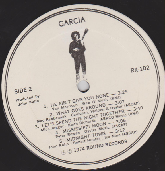 Jerry Garcia - Garcia - Used Vinyl Record image 5