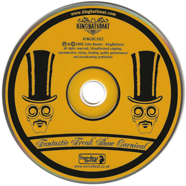 KingBathmat - Fantastic Freak Show Carnival - Used CD image 3
