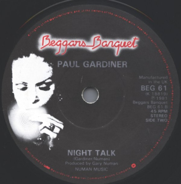 Paul Gardiner - Stormtrooper In Drag - Used Vinyl Record 7" image 4