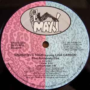 Grand Diva Tour - Find Somebody Else - Used Vinyl Record 12" image 1