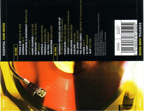 Various - Essential Hard House - 20 Euphoric Hard House Anthems - Use image 2