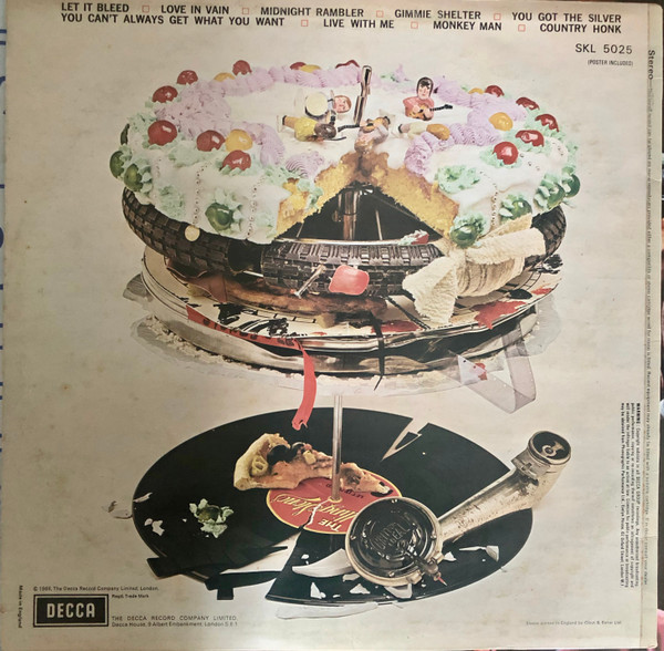 Rolling Stones - Let It Bleed - Used Vinyl Record image 2