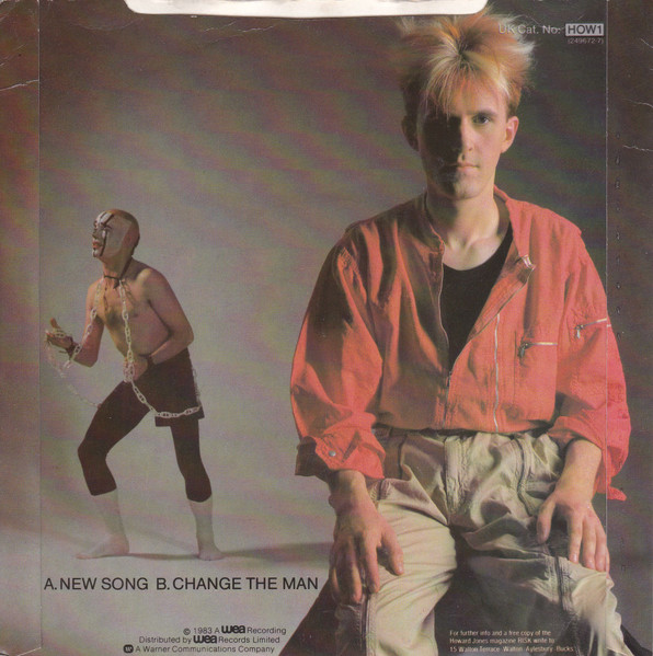 Howard Jones - New Song - Used Vinyl Record 7" image 2