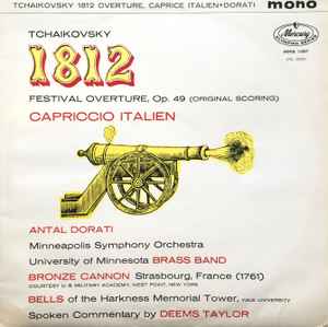 Pyotr Ilyich Tchaiko - 1812 / Capriccio Italien - Used Vinyl Record image 1