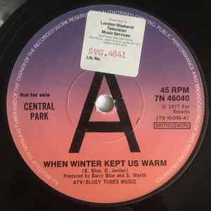 Central Park - When Winter Kept Us Warm - Used Vinyl Record 7 image 1