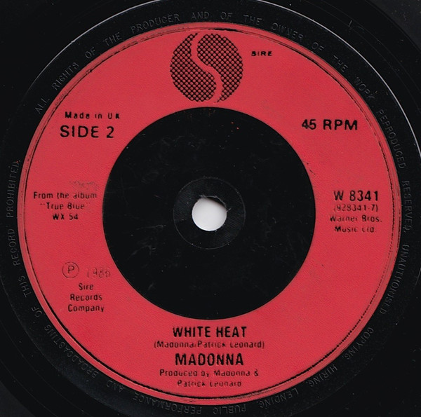 Madonna - Who's That Girl - Used Vinyl Record 7" image 4