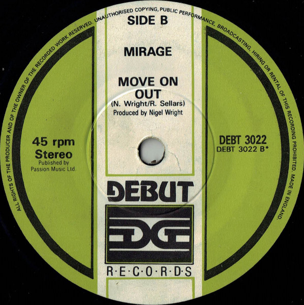 Mirage - Jack Mix II - Used Vinyl Record 7" image 4