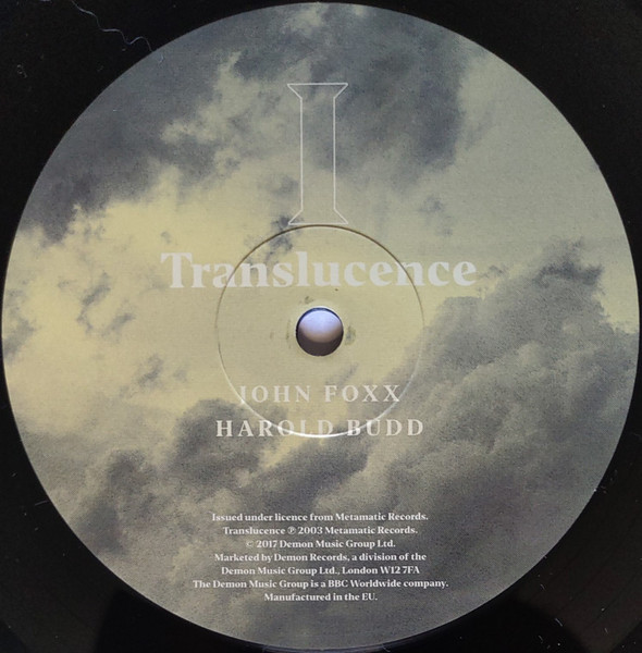 John Foxx - Translucence / Drift Music / Nighthawks - Used Vinyl Record image 7