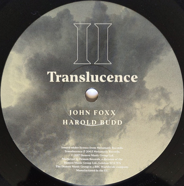 John Foxx - Translucence / Drift Music / Nighthawks - Used Vinyl Record image 8