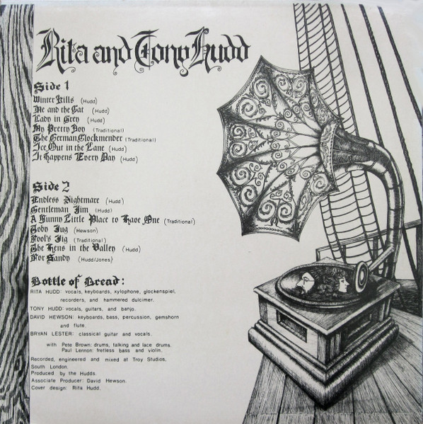 Rita & Tony Hudd - Wooden Leg Album - Used Vinyl Record image 2
