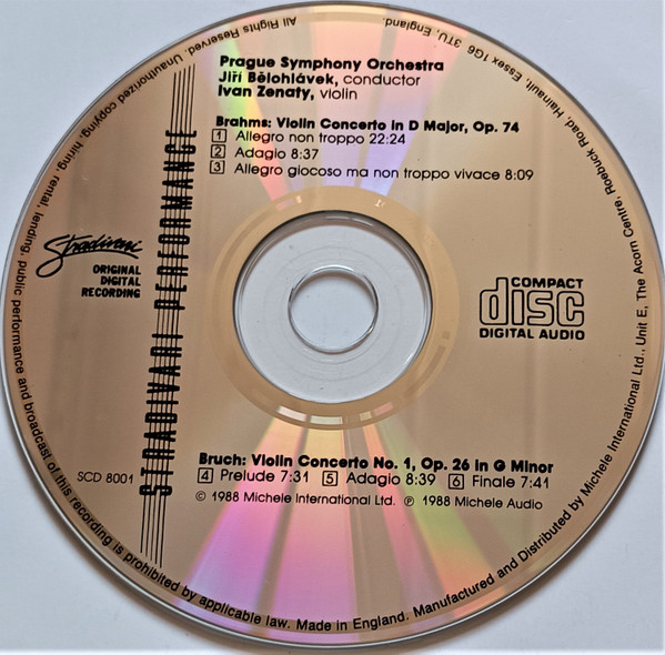 Johannes Brahms - Violin Concerto, Violin Concerto - Used CD image 3
