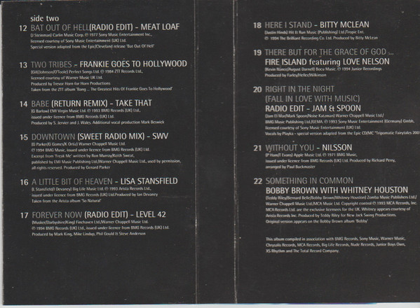 Various - Hits 94 Volume One - Used Cassette image 4