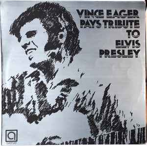 Vince Eager - Pays Tribute To Elvis Presley - Used Vinyl Record image 1