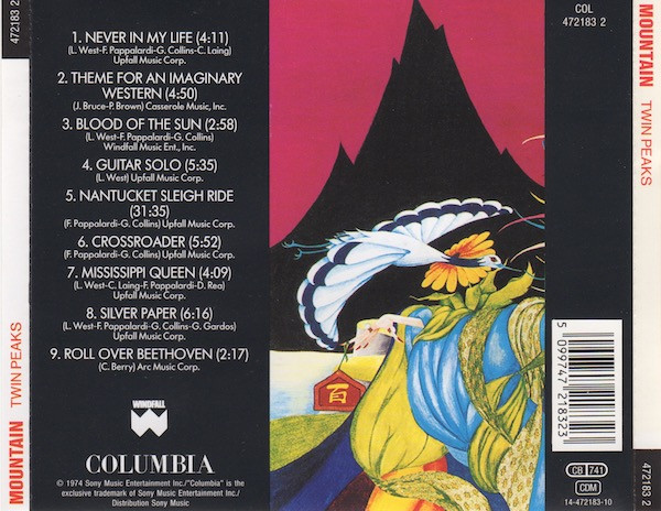 Mountain - Twin Peaks - Used CD image 2