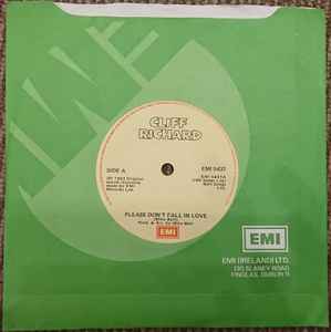 Cliff Richard - Please Don't Fall In Love - Used Vinyl Record 7" image 1