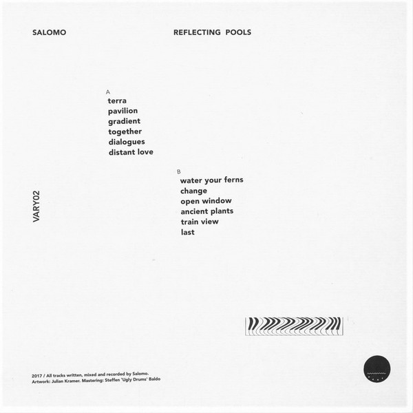 Salomo - Reflecting Pools - Used Vinyl Record image 2