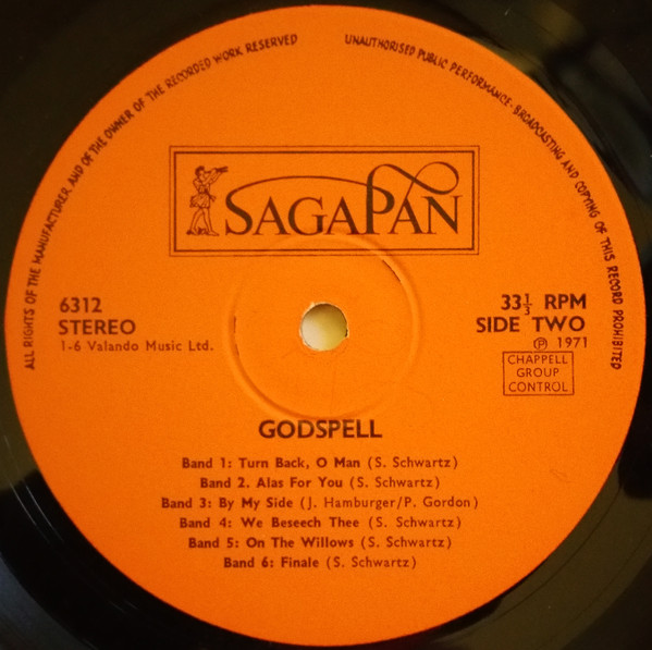 Various - Godspell - Used Vinyl Record image 4