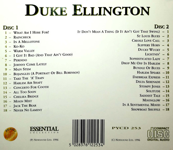 Duke Ellington - Used CD image 3