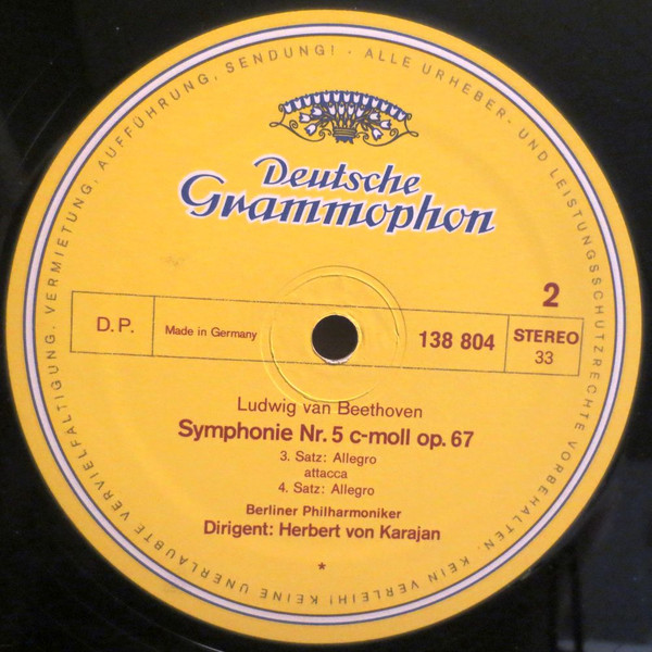 Ludwig van Beethoven - Symphonie Nr.5 - Used Vinyl Record image 4
