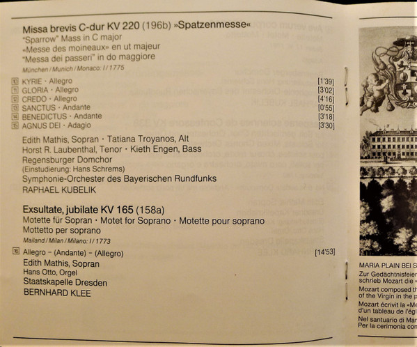Wolfgang Amadeus Moz - »Coronation« Mass • Missa Brevis »Spatze image 7