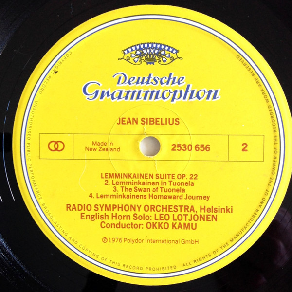 Jean Sibelius - Lemminkainen Suite • Karelia Suite - Used Vinyl Rec image 4