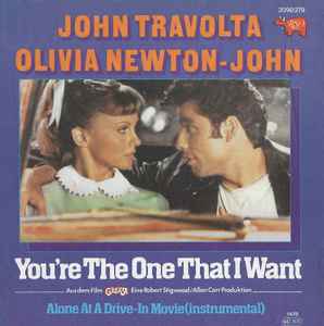 John Travolta - You're The One That I Want - Used Vinyl Record 7" image 1