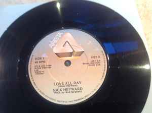 Nick Heyward - Love All Day - Used Vinyl Record 7" image 1